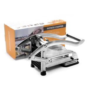 Potato Chips Making Machine Stainless Steel French Fry Potato Cutter Slicer Chipper Cucumber Slice Cut Kitchen Gadgets